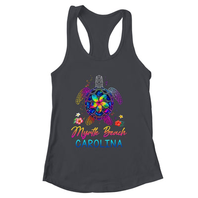 Myrtle Beach Carolina Tie Dye Sea Turtle Vacation Family Shirt & Tank Top | siriusteestore
