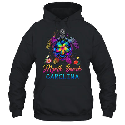Myrtle Beach Carolina Tie Dye Sea Turtle Vacation Family Shirt & Tank Top | siriusteestore