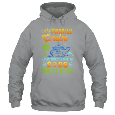 Myrtle Beach Cruise 2026 Family Friends Group Vacation Matching Shirt & Tank Top | siriusteestore