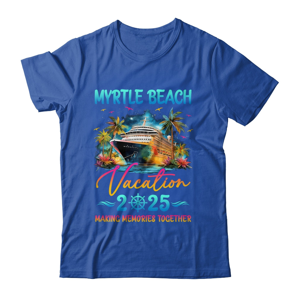 Myrtle Beach Family Vacation 2025 Matching Group Summer Shirt & Tank Top | siriusteestore