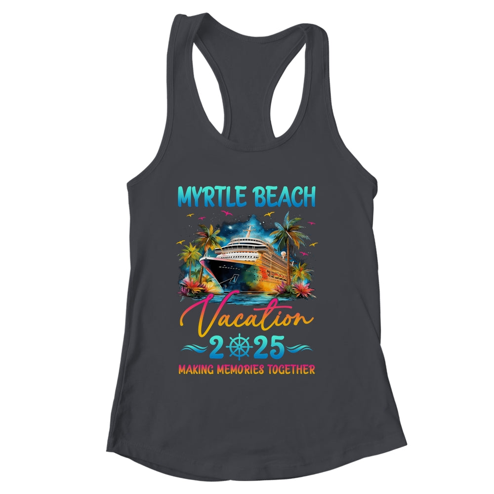 Myrtle Beach Family Vacation 2025 Matching Group Summer Shirt & Tank Top | siriusteestore