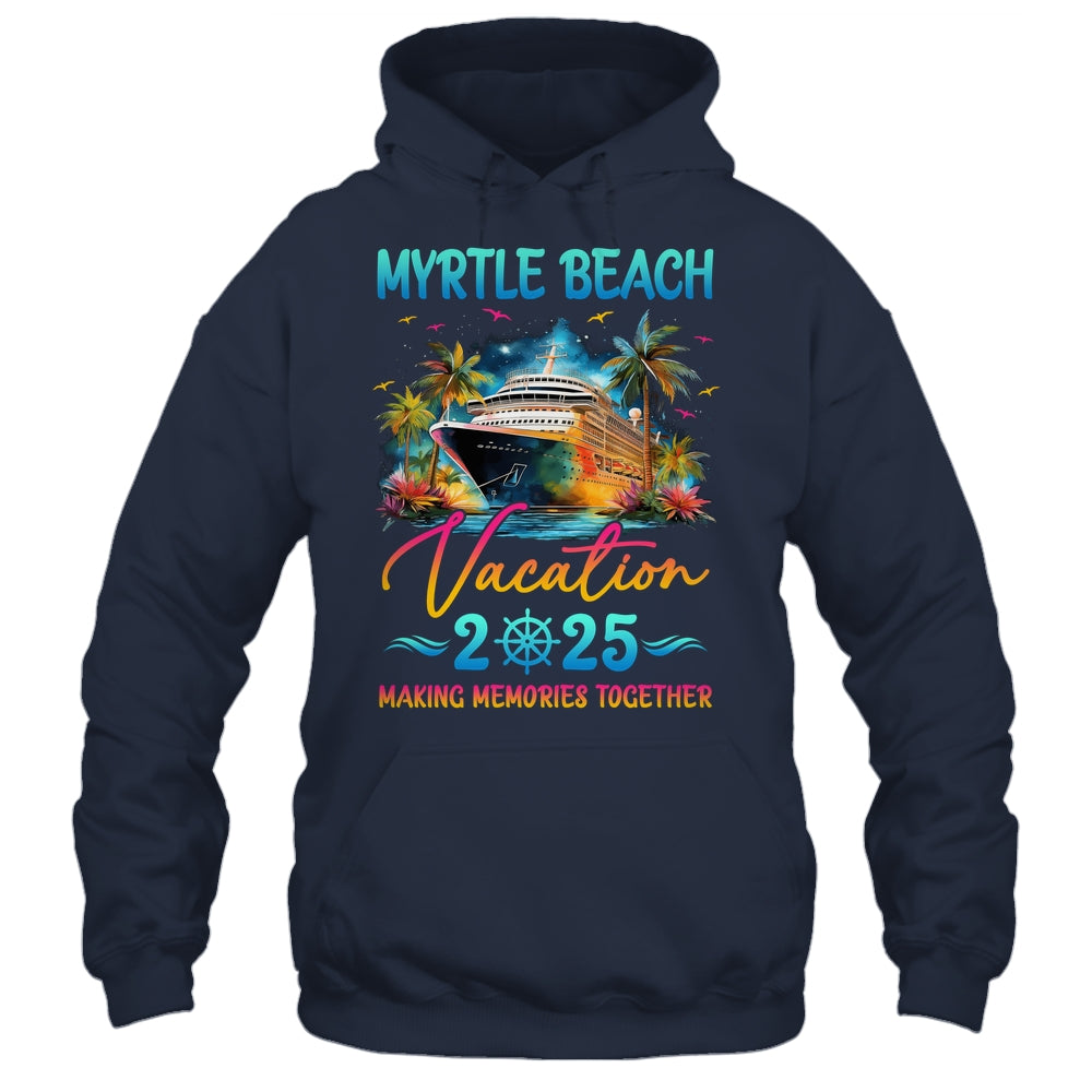 Myrtle Beach Family Vacation 2025 Matching Group Summer Shirt & Tank Top | siriusteestore