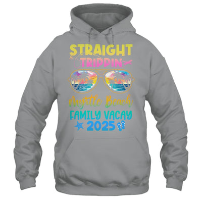 Myrtle Beach Family Vacay Vacation 2025 Straight Trippin Shirt & Tank Top | siriusteestore