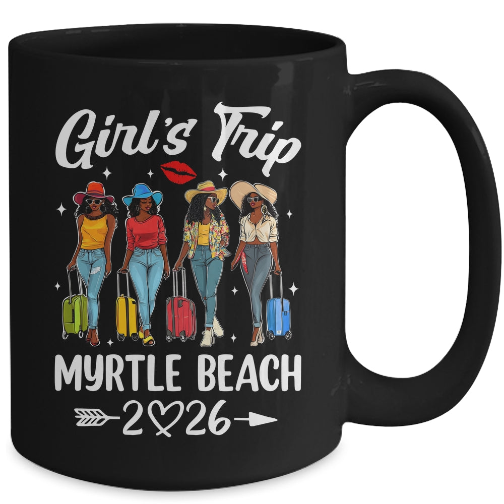 Myrtle Beach Girls Trip 2026 Birthday Squad Women Vacation Mug | siriusteestore