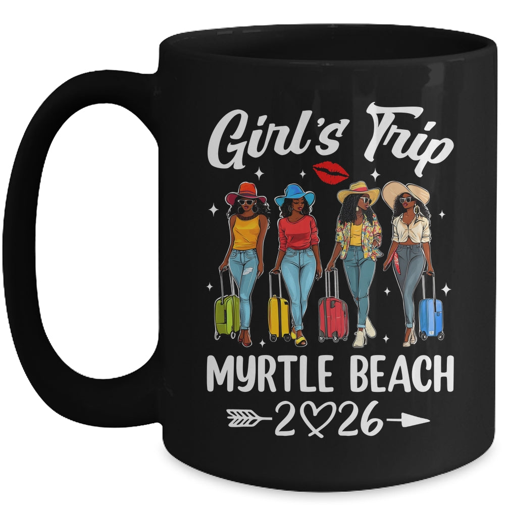 Myrtle Beach Girls Trip 2026 Birthday Squad Women Vacation Mug | siriusteestore