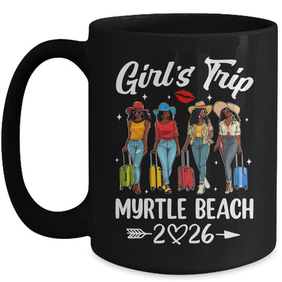 Myrtle Beach Girls Trip 2026 Birthday Squad Women Vacation Mug | siriusteestore