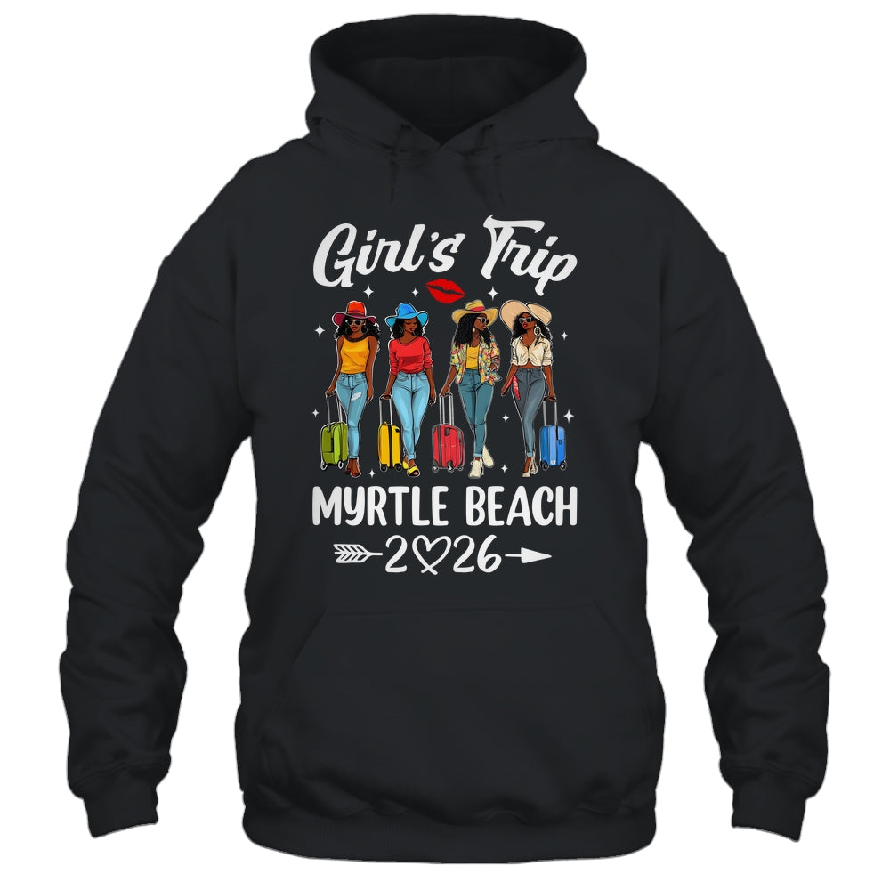 Myrtle Beach Girls Trip 2026 Birthday Squad Women Vacation Shirt & Tank Top | siriusteestore