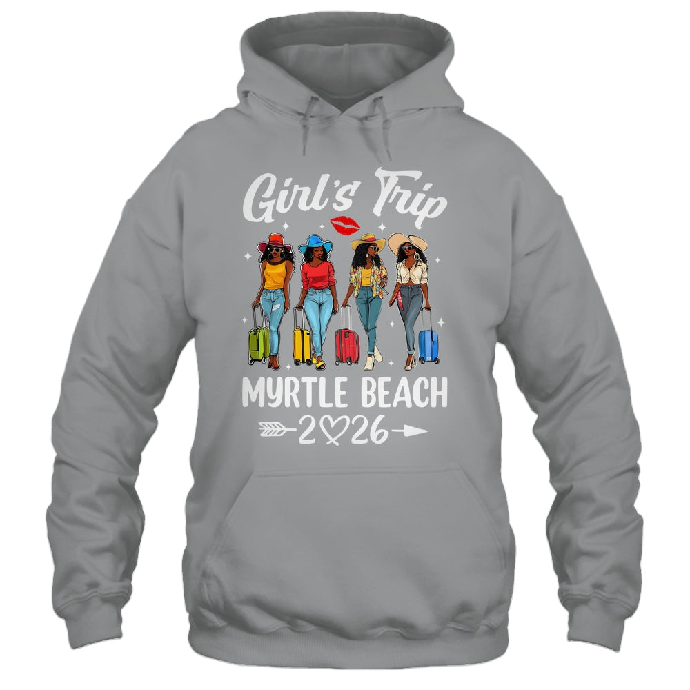 Myrtle Beach Girls Trip 2026 Birthday Squad Women Vacation Shirt & Tank Top | siriusteestore