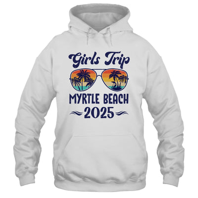Myrtle Beach Girls Trip Beach Vacation 2025 Matching Group Shirt & Tank Top | siriusteestore