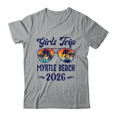 Myrtle Beach Girls Trip Beach Vacation 2026 Matching Group Shirt & Tank Top | siriusteestore