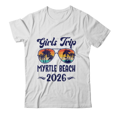 Myrtle Beach Girls Trip Beach Vacation 2026 Matching Group Shirt & Tank Top | siriusteestore