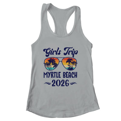 Myrtle Beach Girls Trip Beach Vacation 2026 Matching Group Shirt & Tank Top | siriusteestore