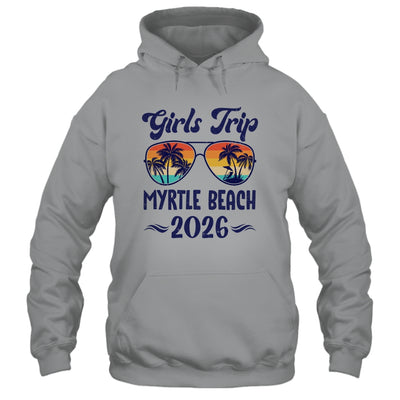 Myrtle Beach Girls Trip Beach Vacation 2026 Matching Group Shirt & Tank Top | siriusteestore