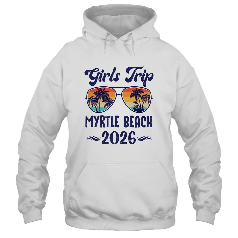 Myrtle Beach Girls Trip Beach Vacation 2026 Matching Group Shirt & Tank Top | siriusteestore