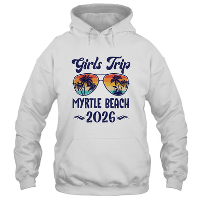 Myrtle Beach Girls Trip Beach Vacation 2026 Matching Group Shirt & Tank Top | siriusteestore