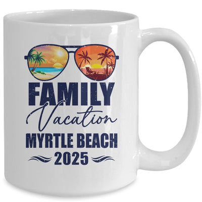 Myrtle Beach Matching Family Vacation 2025 Making Memories Mug | siriusteestore