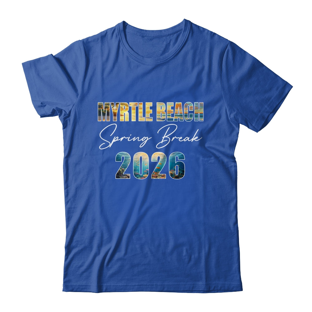 Myrtle Beach Spring Break 2026 Summer Vacation Beach Shirt & Tank Top | siriusteestore