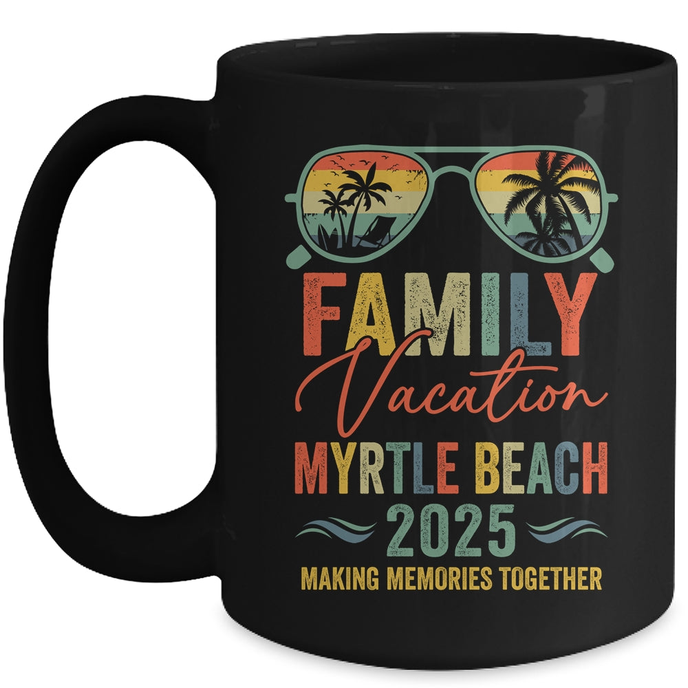 Myrtle Beach Vacation 2025 Matching Family Group Summer Mug | siriusteestore