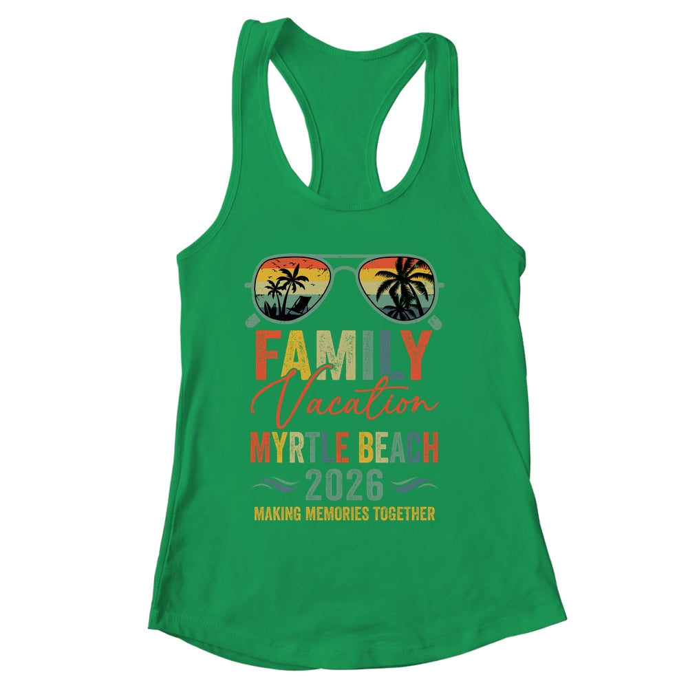 Myrtle Beach Vacation 2026 Matching Family Group Summer Shirt & Tank Top | siriusteestore