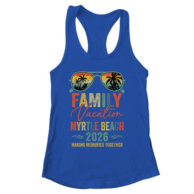 Myrtle Beach Vacation 2026 Matching Family Group Summer Shirt & Tank Top | siriusteestore
