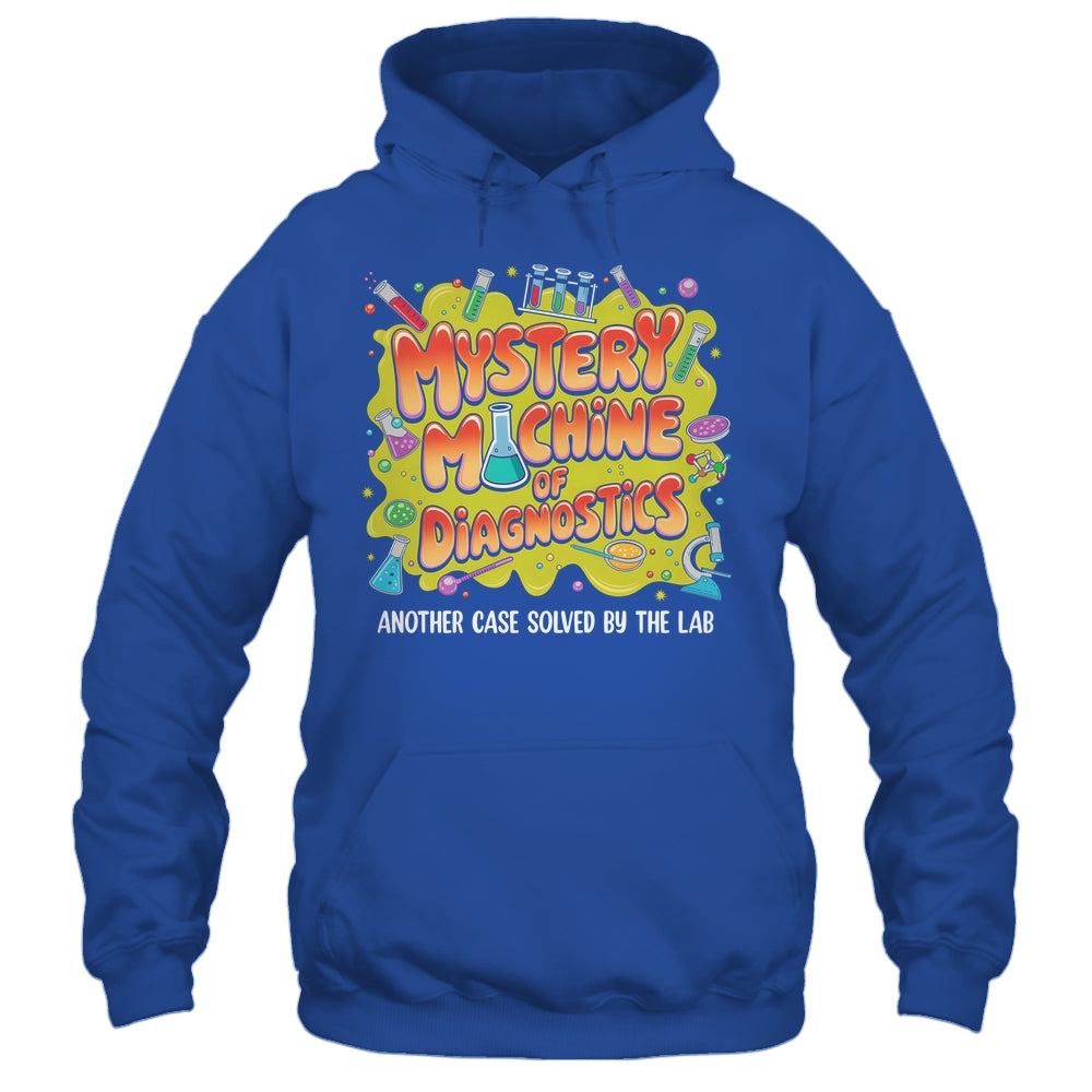 Mystery Machine Of Diagnostics Lab Week 2025 Med Lab Science Shirt & Hoodie | siriusteestore