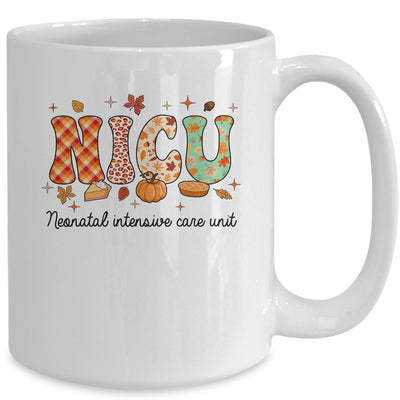NICU Nurse Autumn Fall Neonatal Intensive Care Unit Mug | siriusteestore