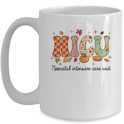 NICU Nurse Autumn Fall Neonatal Intensive Care Unit Mug | siriusteestore