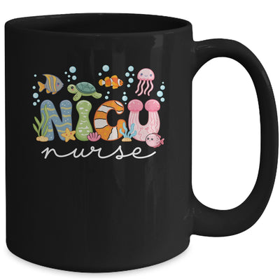 NICU Nurse Cute Ocean Sea Neonatal Intensive Care Unit Mug | siriusteestore