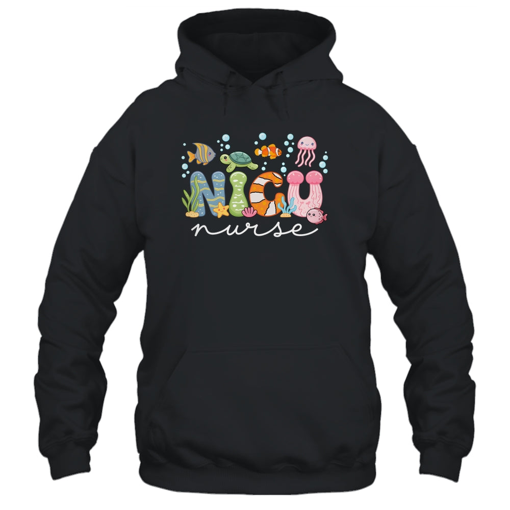 NICU Nurse Cute Ocean Sea Neonatal Intensive Care Unit Shirt & Hoodie | siriusteestore