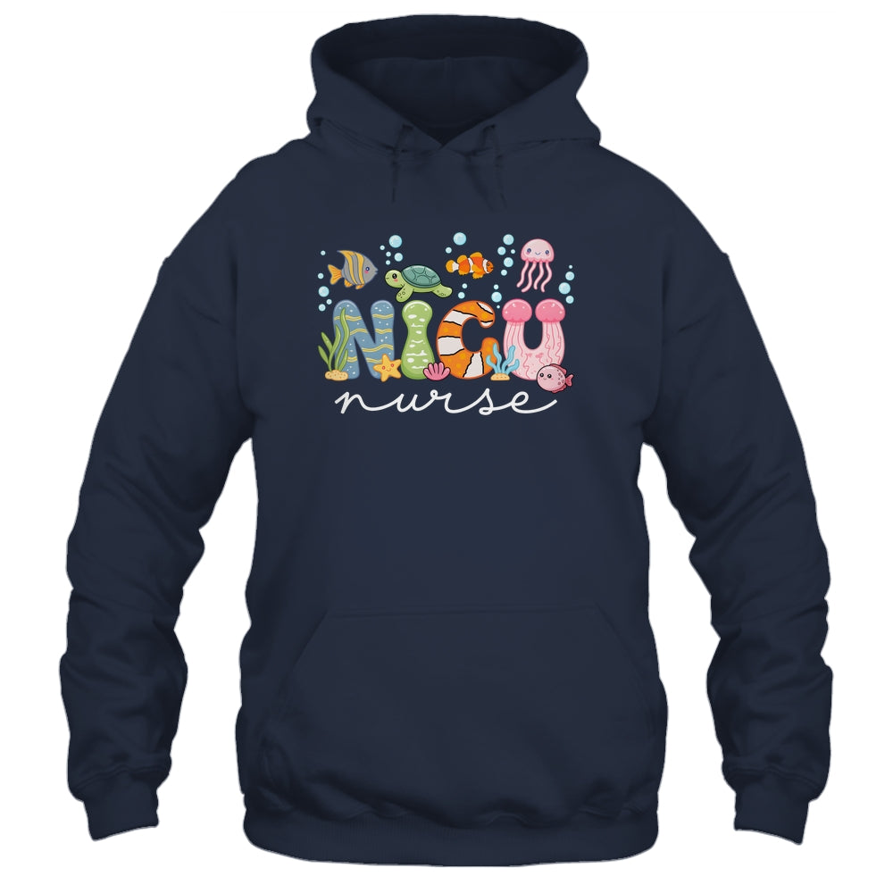 NICU Nurse Cute Ocean Sea Neonatal Intensive Care Unit Shirt & Hoodie | siriusteestore