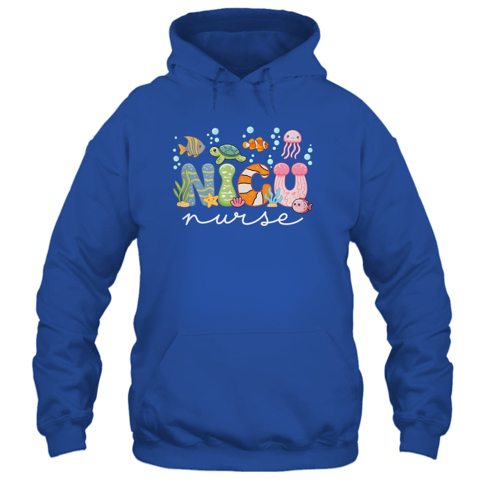 NICU Nurse Cute Ocean Sea Neonatal Intensive Care Unit Shirt & Hoodie | siriusteestore