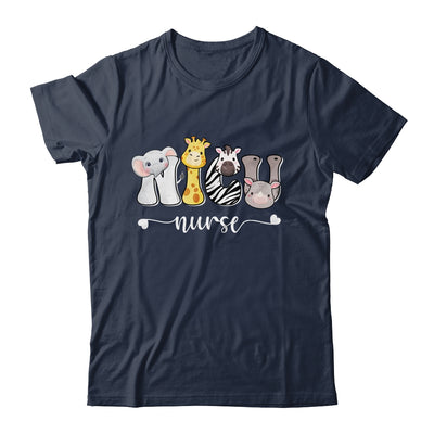 NICU Nurse Cute Safari Baby Animals Nursing Appreciation Shirt & Tank Top | siriusteestore
