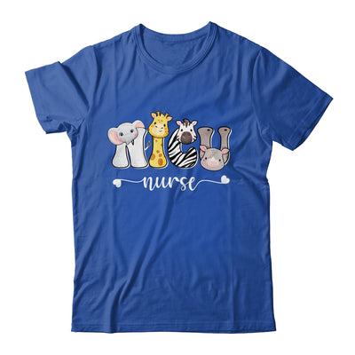NICU Nurse Cute Safari Baby Animals Nursing Appreciation Shirt & Tank Top | siriusteestore