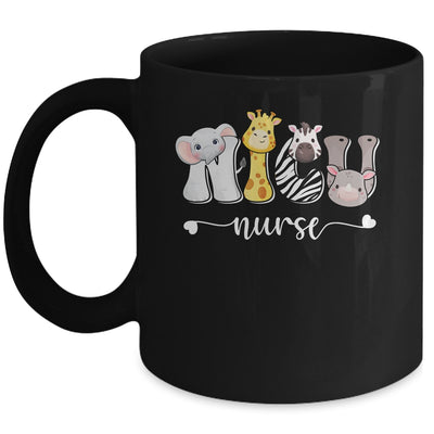 NICU Nurse Cute Safari Baby Animals Nursing Appreciation Mug | siriusteestore