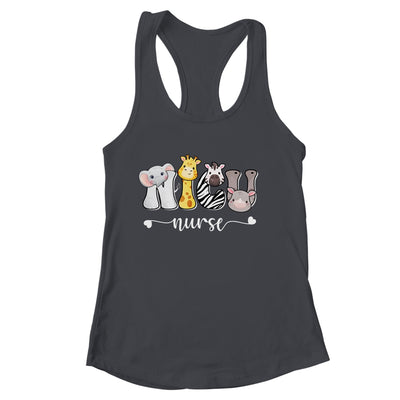 NICU Nurse Cute Safari Baby Animals Nursing Appreciation Shirt & Tank Top | siriusteestore