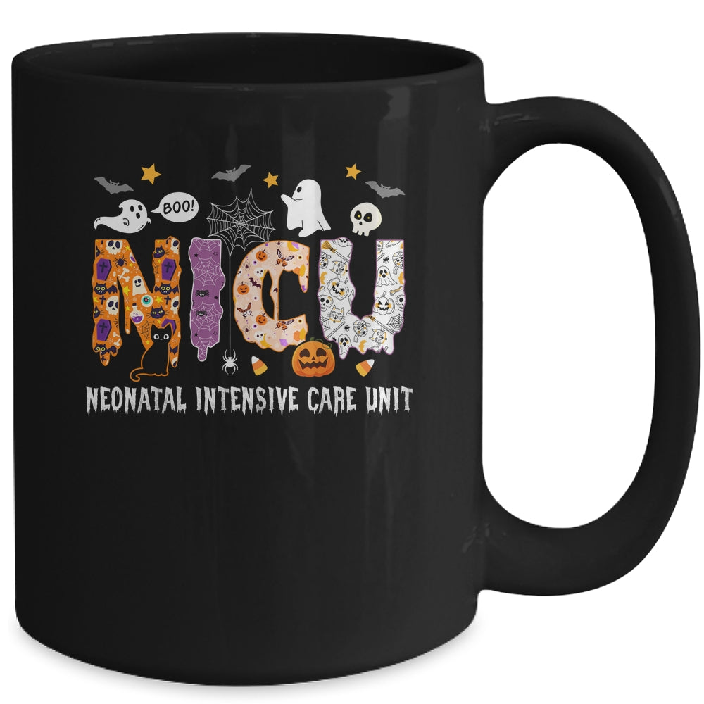 NICU Nurse Halloween Spooky Ghose Neonatal Intensive Care Mug | siriusteestore