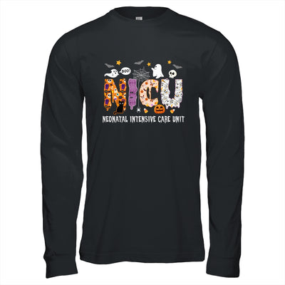 NICU Nurse Halloween Spooky Ghose Neonatal Intensive Care Shirt & Hoodie | siriusteestore