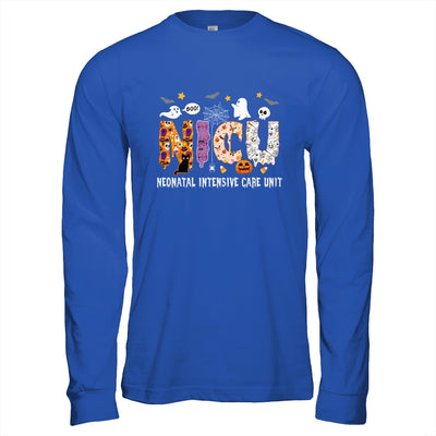 NICU Nurse Halloween Spooky Ghose Neonatal Intensive Care Shirt & Hoodie | siriusteestore