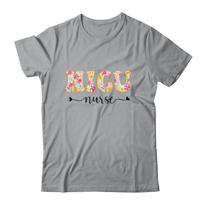 NICU Nurse Neonatal Intensive Care Unit Nurse Floral Shirt & Tank Top | siriusteestore