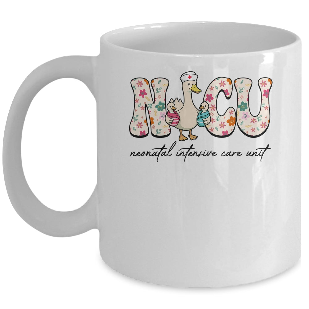 NICU Nurse Neonatal Intensive Care Unit Nurse Silly Goose Mug | siriusteestore