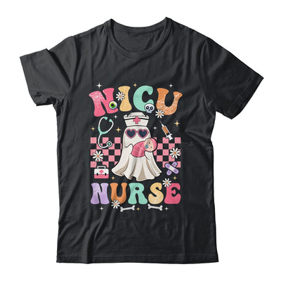 NICU Nurse Spooky Ghost Halloween Cute Nursing Costume Shirt & Hoodie | siriusteestore