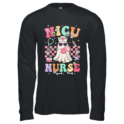 NICU Nurse Spooky Ghost Halloween Cute Nursing Costume Shirt & Hoodie | siriusteestore