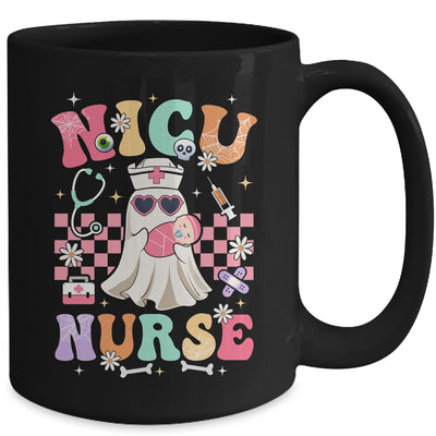 NICU Nurse Spooky Ghost Halloween Cute Nursing Costume Mug | siriusteestore