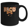NICU Nurse Stethoscope Coquette Bow Autumn Fall Nursing RN Mug | siriusteestore