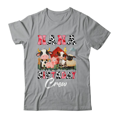 Nana Birthday Crew Farm Cow Birthday Boy Girl Family Shirt & Hoodie | siriusteestore