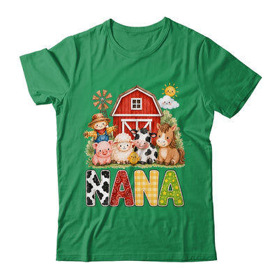 Nana Farm Cow 1St Birthday Girl Boy Matching Family Shirt & Hoodie | siriusteestore