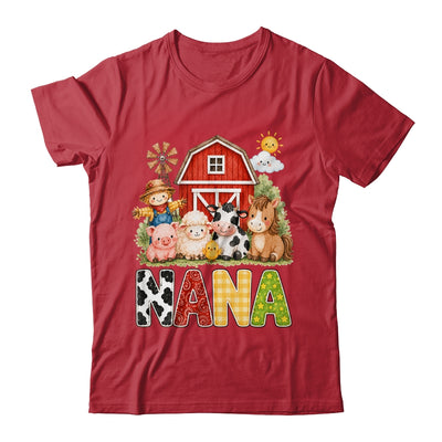 Nana Farm Cow 1St Birthday Girl Boy Matching Family Shirt & Hoodie | siriusteestore