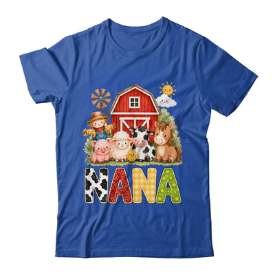Nana Farm Cow 1St Birthday Girl Boy Matching Family Shirt & Hoodie | siriusteestore
