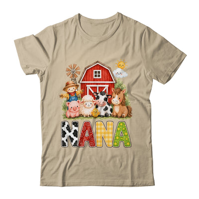 Nana Farm Cow 1St Birthday Girl Boy Matching Family Shirt & Hoodie | siriusteestore