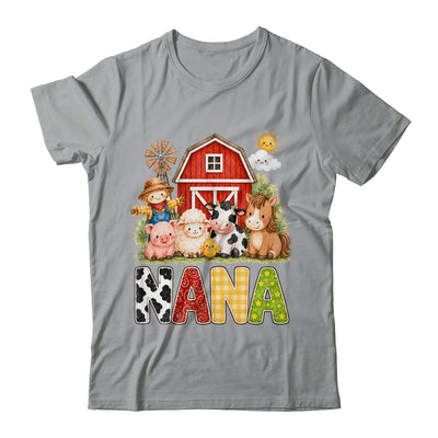 Nana Farm Cow 1St Birthday Girl Boy Matching Family Shirt & Hoodie | siriusteestore